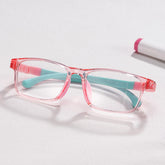 Arddin ( Age 8-12 ) Rectangle Pink TR90 Glasses