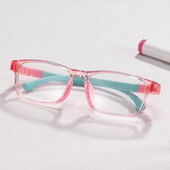Arddin ( Age 8-12 ) Rectangle Pink TR90 Glasses