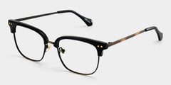 Nathan Browline Black mixed Glasses