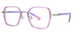 Piglet ( Age 8-12 ) Geometric Purple mixed Glasses