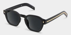 Leilani Rectangle Black TR90 Glasses