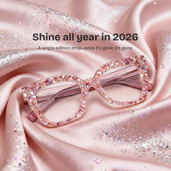 Renata Butterfly Pink acetate Glasses