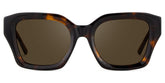 Rhea Square Tortoise acetate Glasses