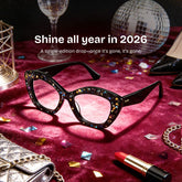 Giselle Cat eye Black acetate Glasses