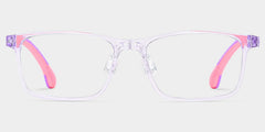 Sunny (Age 8-12) Rectangle Purple TR90 Glasses