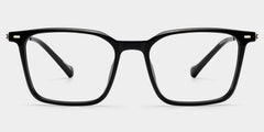 Archer Rectangle Black mixed Glasses