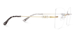 Tierney Butterfly Black metal Glasses