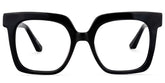 Dexter Square Black acetate Glasses
