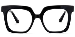 Dexter Square Black acetate Glasses