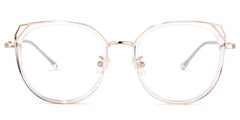 Ofelia Cat eye Clear mixed Glasses
