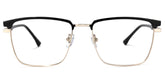Kierriah Browline Black mixed Glasses
