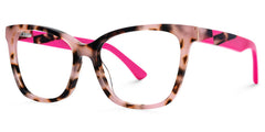 Shinana Cat eye Pink Tortoise acetate Glasses