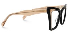Brooklyn Cat eye Black acetate Glasses