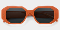 Soleil Rectangle Orange TR90 Glasses