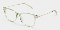 Florence Rectangle Green acetate Glasses
