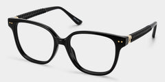 Clara Cat eye Black mixed Glasses