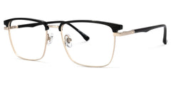 Kierriah Browline Black mixed Glasses