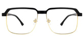 Cherron Browline Black-Gold mixed Glasses