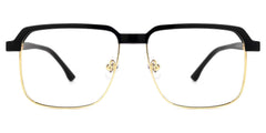Cherron Browline Black-Gold mixed Glasses