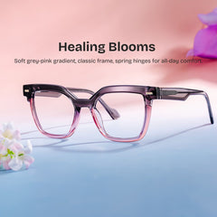 Pinette Square Two-tone TR90 Glasses