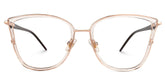 Marisa Cat eye Beige mixed Glasses