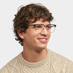Booker Square Black-Gold mixed Glasses