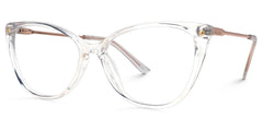Brandi Cat eye Clear mixed Glasses