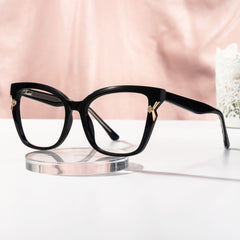 Nunnally Cat eye Black TR90 Glasses