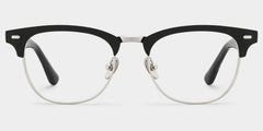 Penelope Browline Silver mixed Glasses