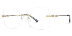 Tierney Butterfly Black metal Glasses