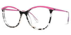 Jenee Oval Tortoise plastic Glasses