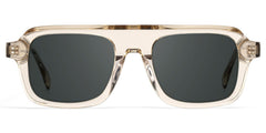 Nomad Rectangle Beige acetate Glasses