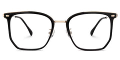 Roque Geometric Black mixed Glasses