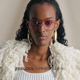 Cher Aviator Rose Gold Metal Glasses