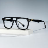 Mercurio Aviator Black acetate Glasses