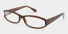 Willow Rectangle Brown TR90 Glasses