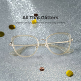 Celine Cat eye Gold acetate Glasses