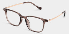 William Rectangle Brown mixed Glasses