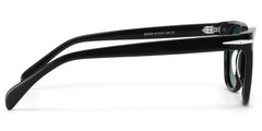 Rocco Rectangle Black acetate Glasses