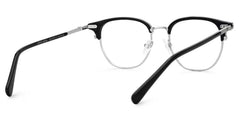 Geno Browline Black mixed Glasses