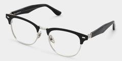 Penelope Browline Silver mixed Glasses