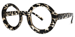 Franca Round Dark-Tortoise plastic Glasses