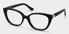 Charlotte Cat eye Black acetate Glasses
