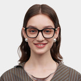 Delilah Square Black mixed Glasses