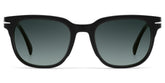 Rocco Rectangle Black acetate Glasses