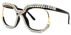 Veasley Square Multicolor mixed Glasses