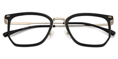 Roque Geometric Black mixed Glasses