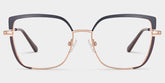 Grasso Square Two-Tone metal Glasses