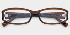 Willow Rectangle Brown TR90 Glasses