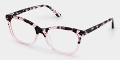 Bella Butterfly Pink Tortoise acetate Glasses